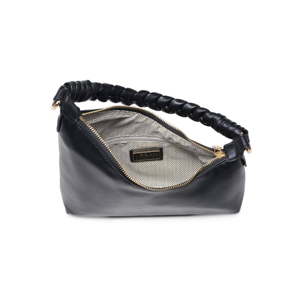 Taylor Asymmetrical Clutch: Black