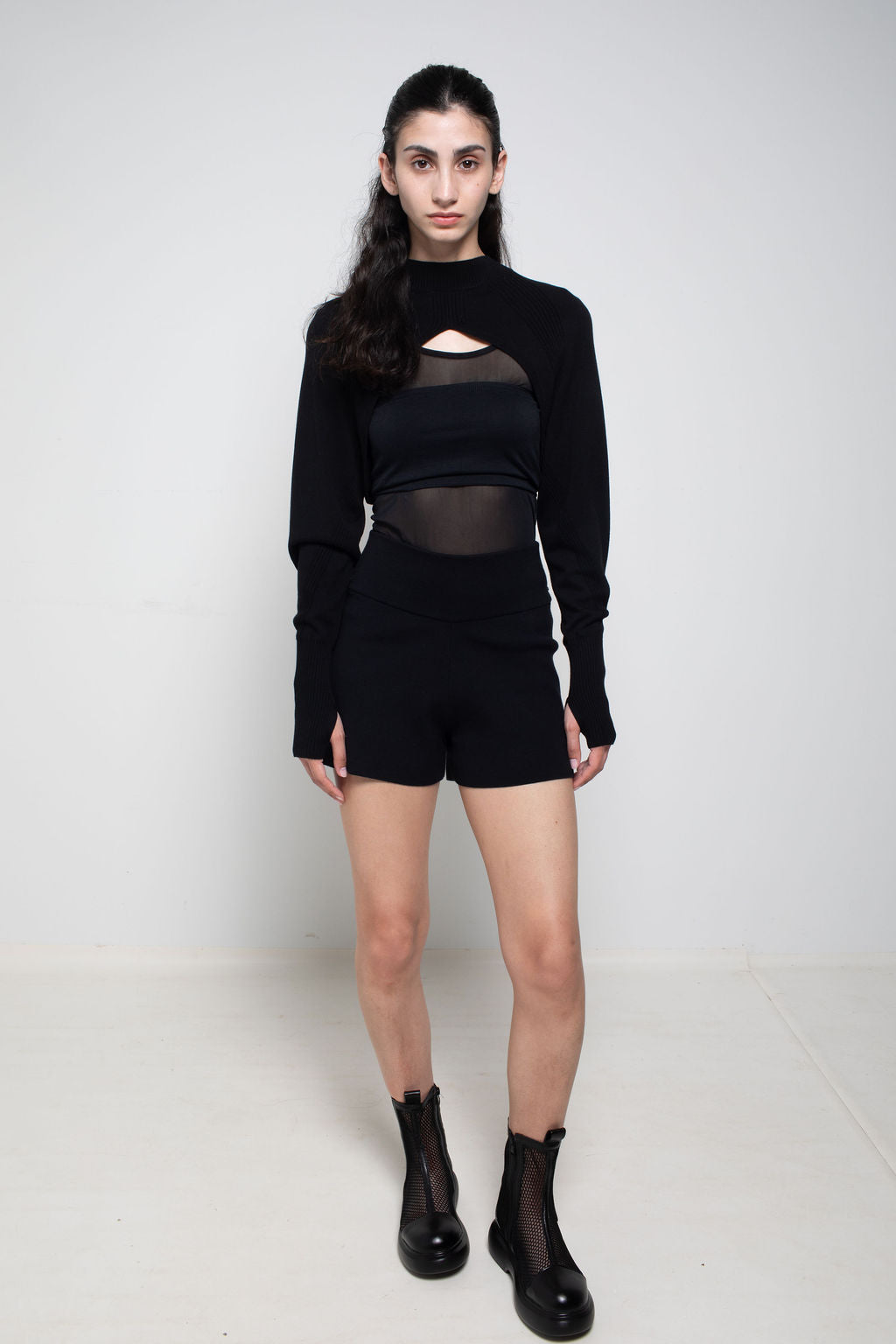 NA13-BCLS - Crew Neck Shrug | NFP