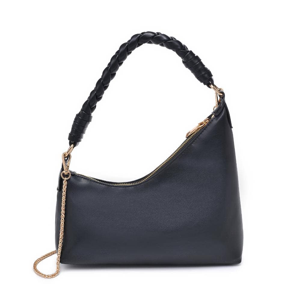 Taylor Asymmetrical Clutch: Black