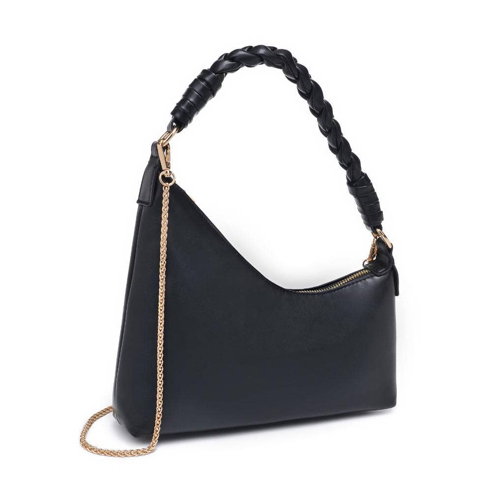 Taylor Asymmetrical Clutch: Black