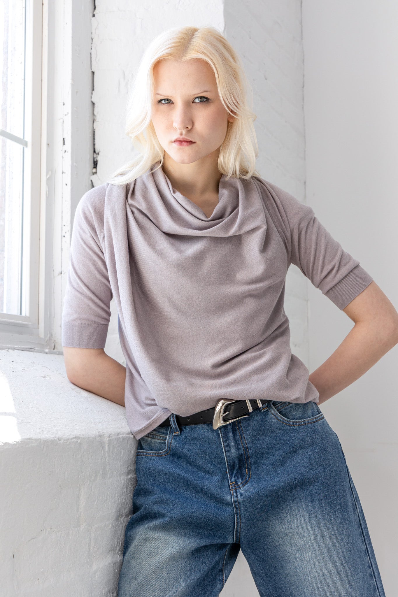 N10-BCLS -S/S Snap Wrap Cardigan | NFP