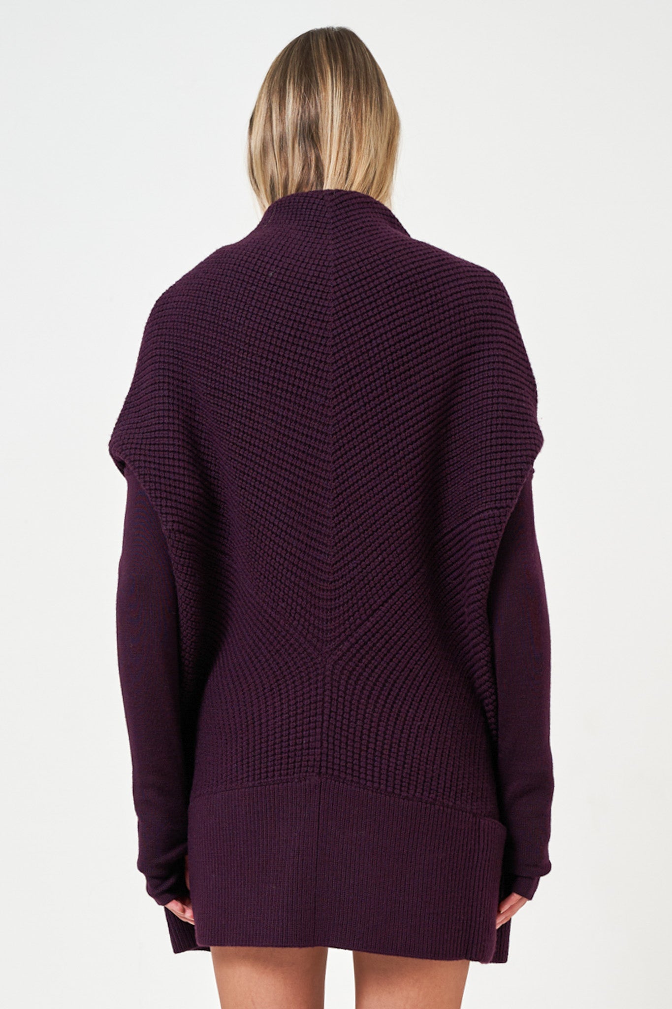N86 Waffle Stitch L/S Convertible Cardigan | NFP