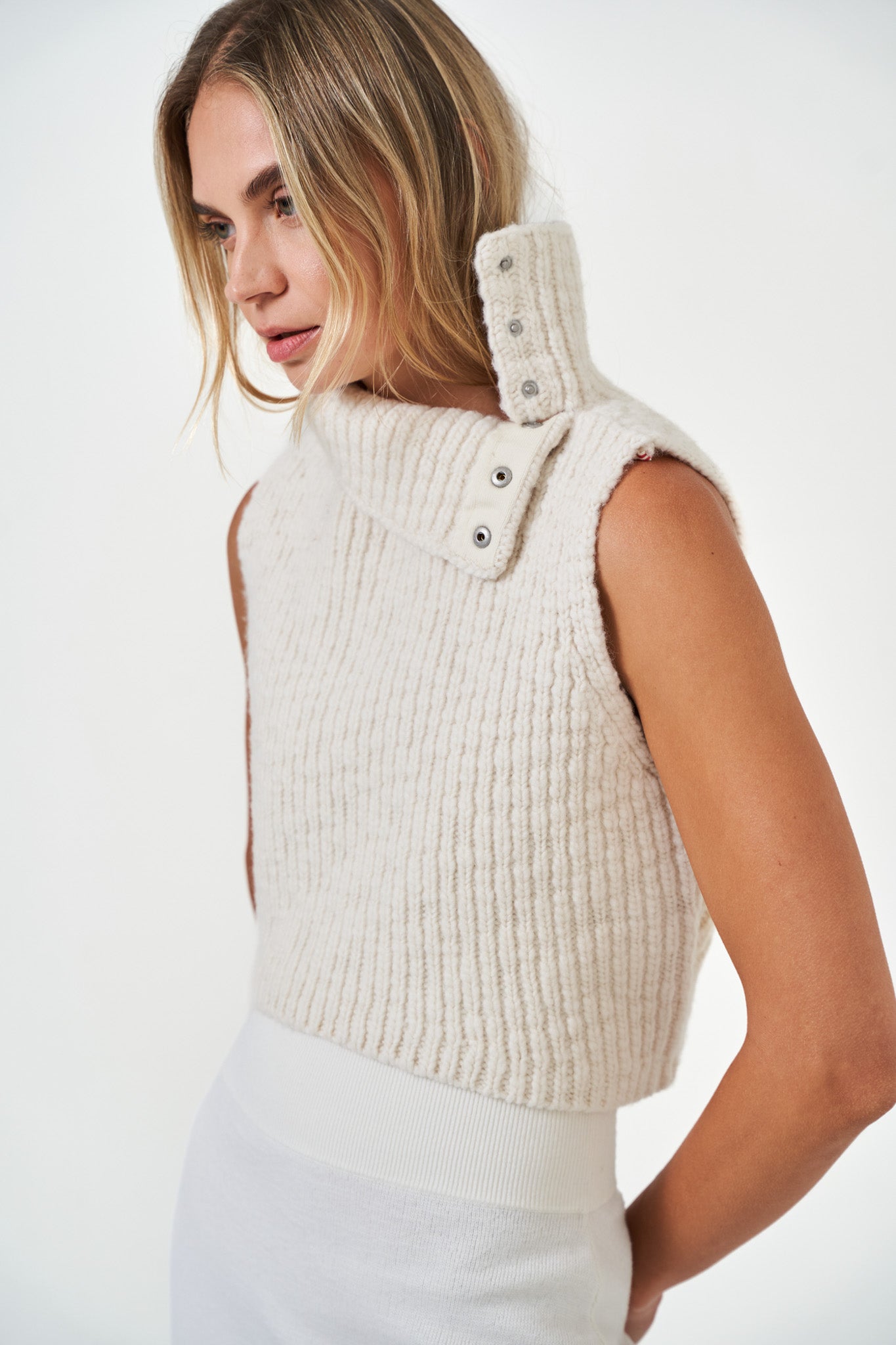 最終値下 2024新作 Theory  Lana Cash CN OW Vest Vest No.62 | Easy crochet ribbed vest pattern – Daisy & Peace