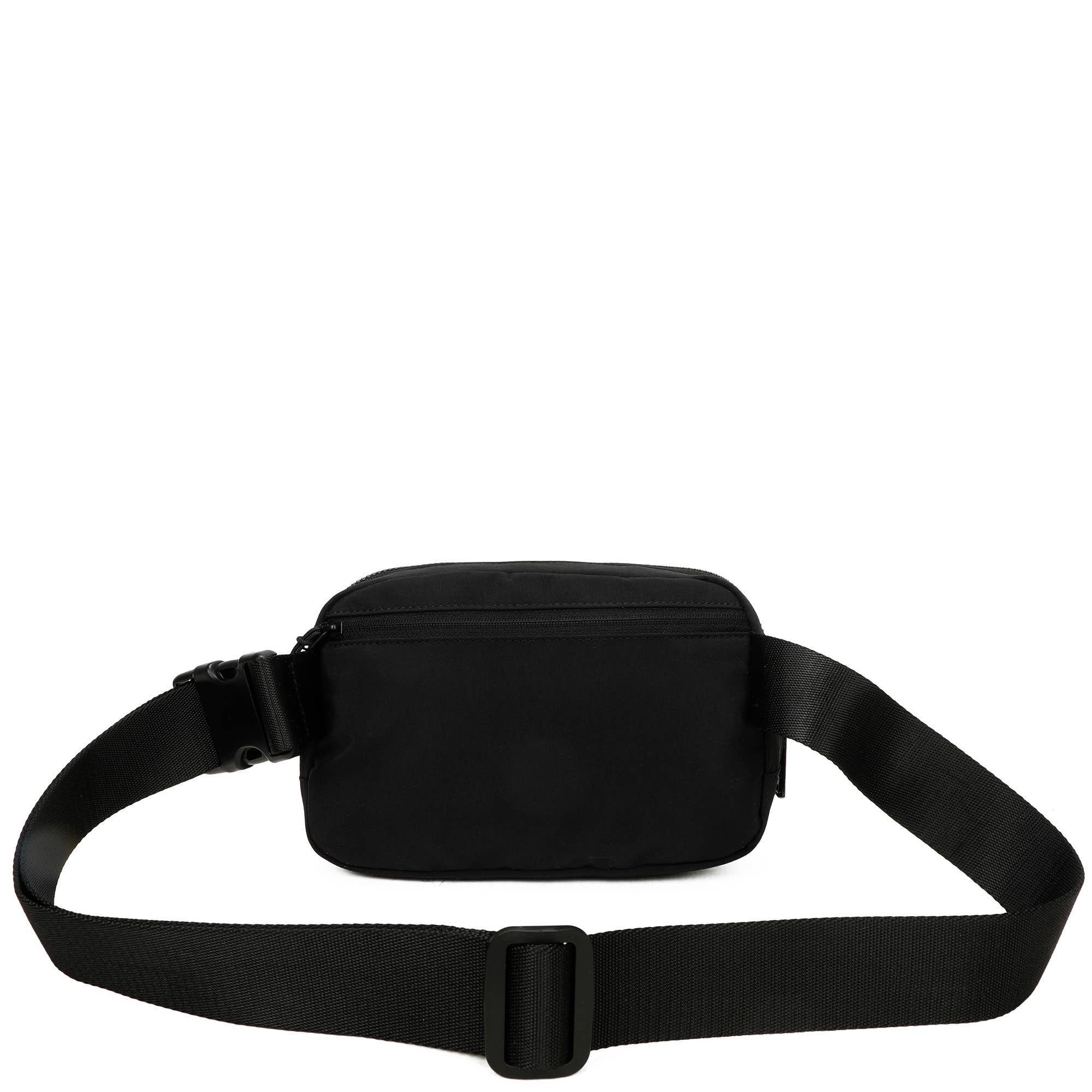 Adelaide Alternative Water-Repellent Nylon Fanny Pack Bag: Ivory