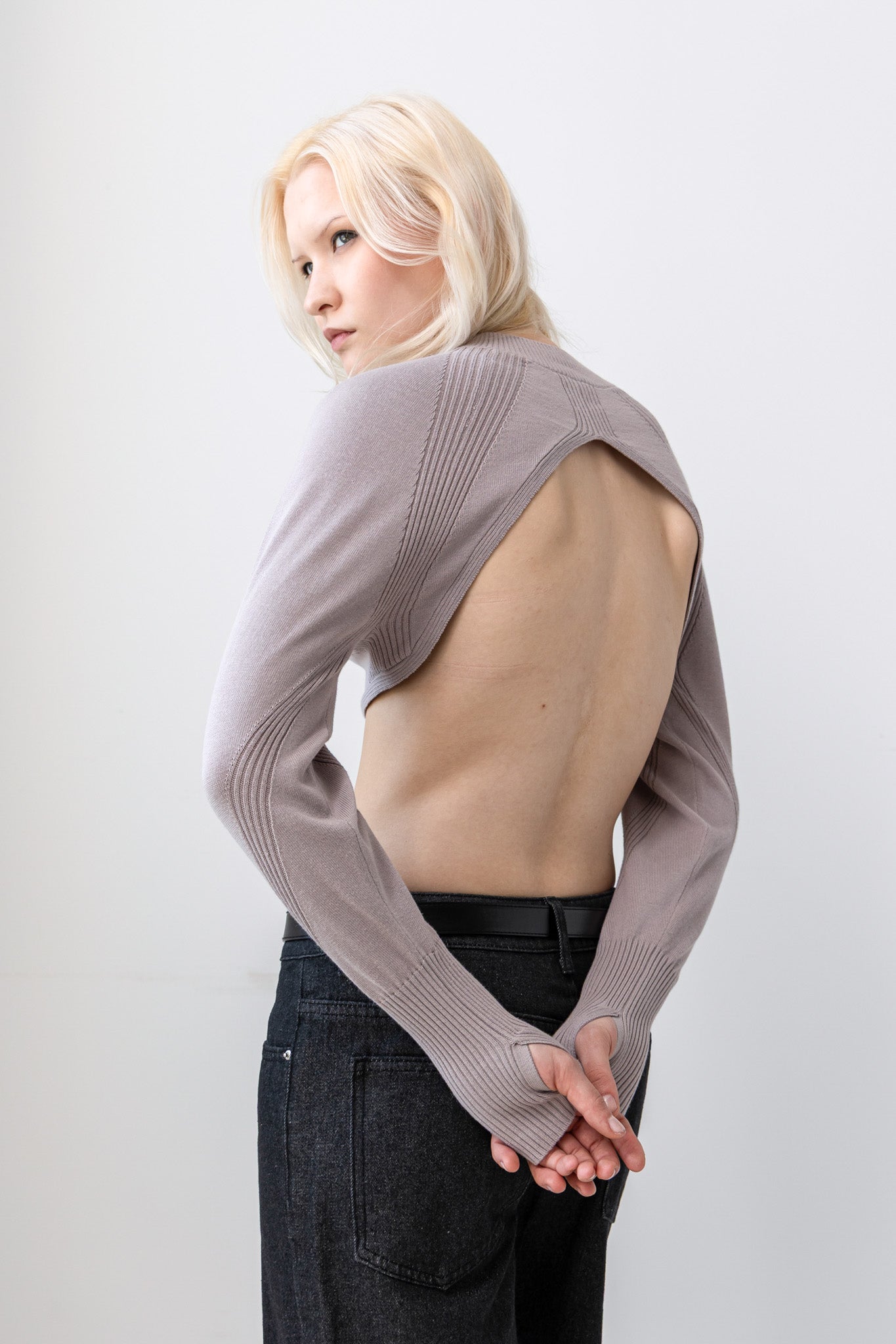 NA13-BCLS - Crew Neck Shrug | NFP