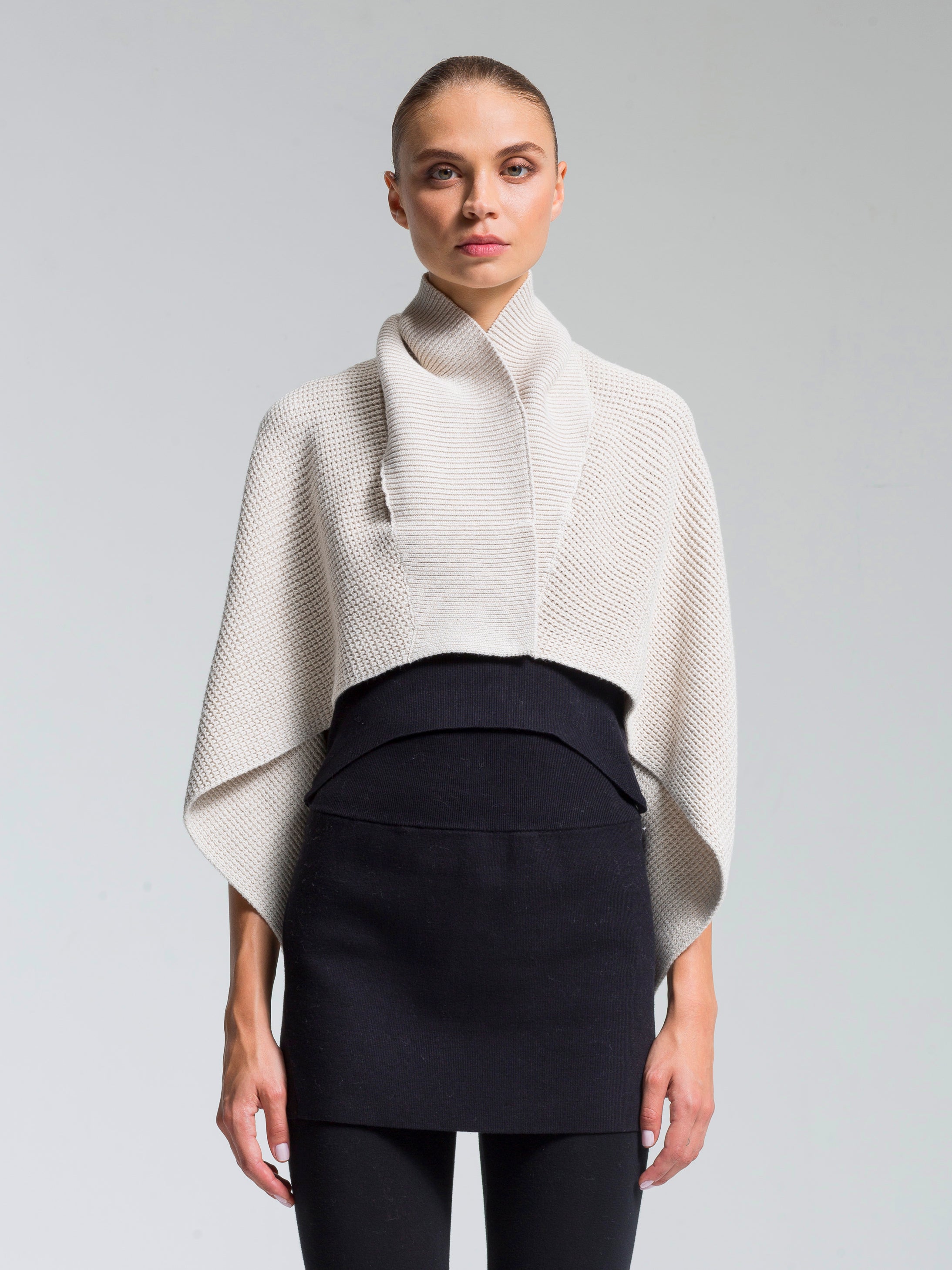 N53-C - Cotton Cocoon Convertible Cardigan | NFP