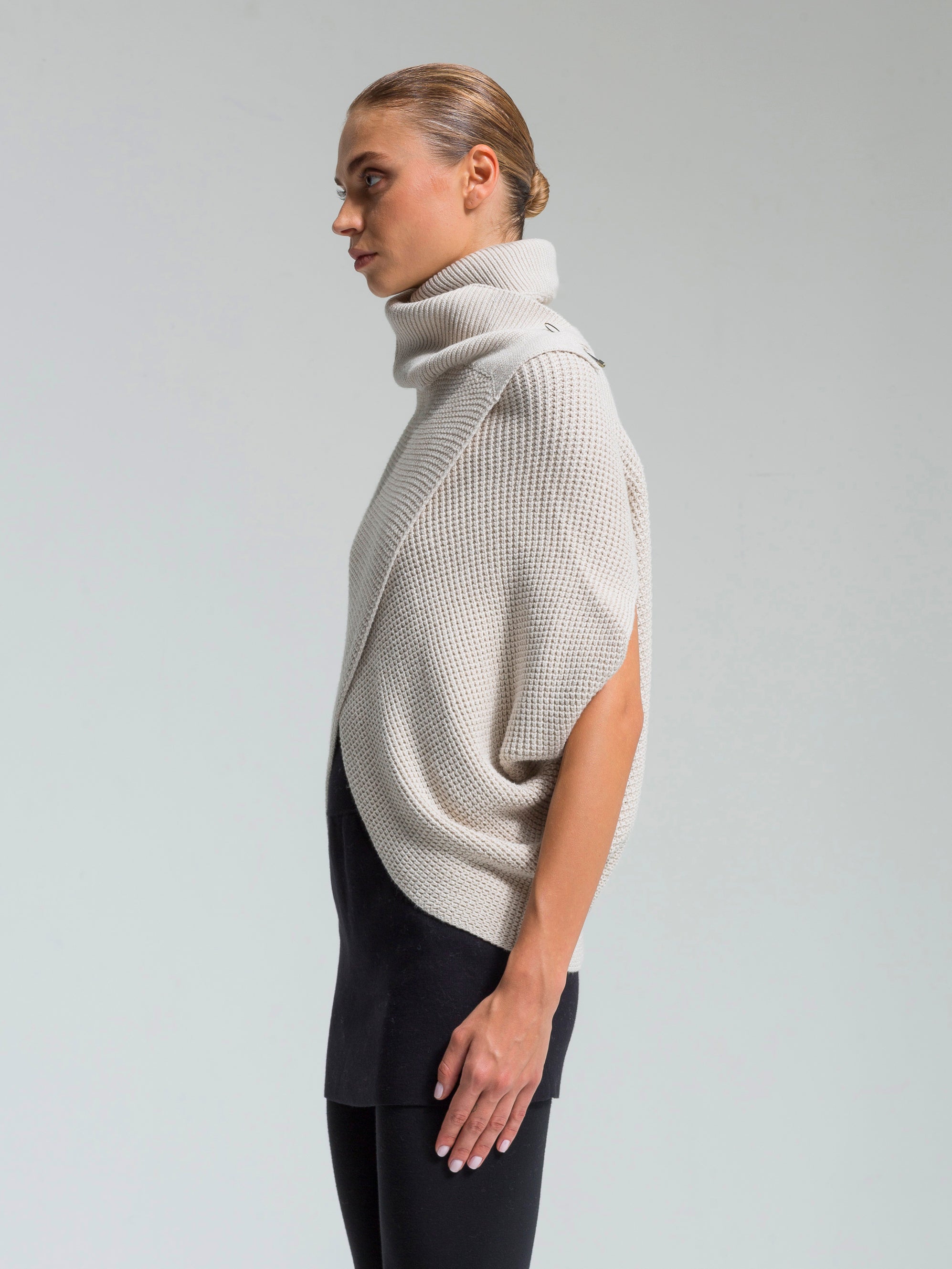 N53-C - Cotton Cocoon Convertible Cardigan | NFP